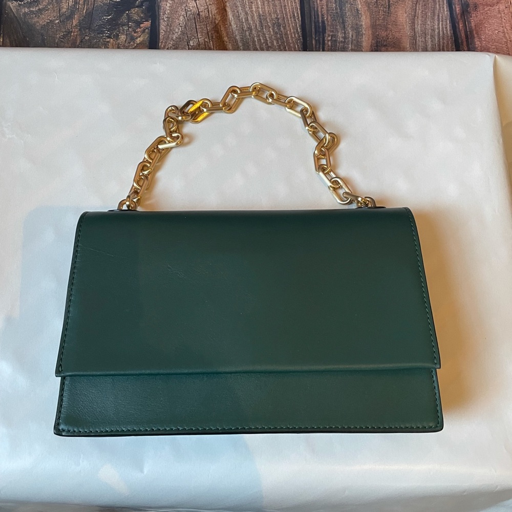 FLYNN Ashton Bag in Deep Green